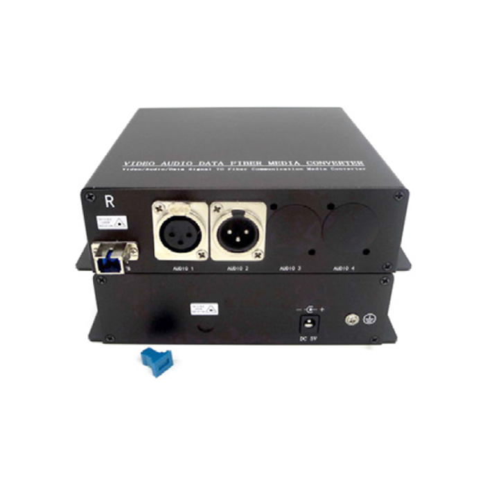 Audio Transmission to Fiber Optic (XLR)